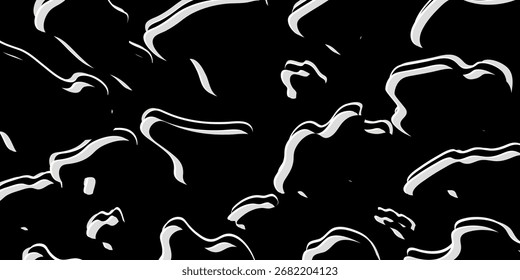 Fondo gráfico de textura de mármol blanco y negro. Textura de mármol de tinta. Ilustración vectorial para tus Diseños gráficos.