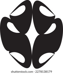 Black and White Mask Design