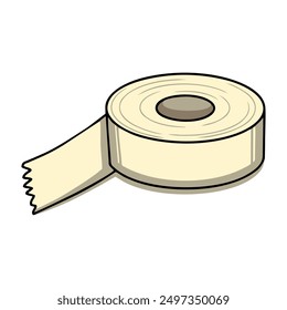 black or white masking tape or duct tape