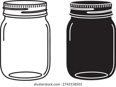 Black and white mason jars with lids glass jars canning jars jar lids