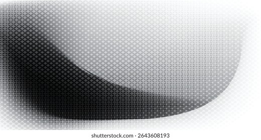 black white Metal mesh seamless pattern. dots effect in black and white color. Halftone dots. Background with monochrome dotted texture. Polka dot pattern template. circle dot.