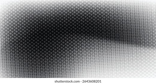 black white Metal mesh seamless pattern. dots effect in black and white color. Halftone dots. Background with monochrome dotted texture. Polka dot pattern template. circle dot.