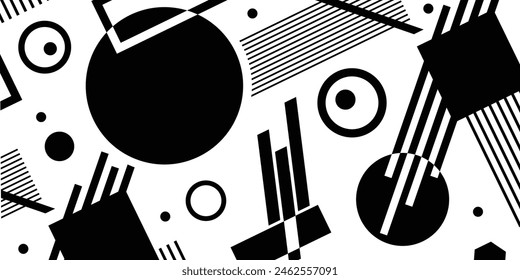 
Fondo mínimo blanco y negro. Ilustración de arte Abstractas.