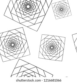Black and white minimal geometric pattern