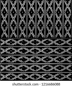 Black and white minimal geometric pattern