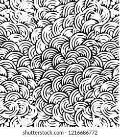 Black and white minimal geometric pattern