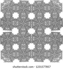Black and white minimal geometric pattern