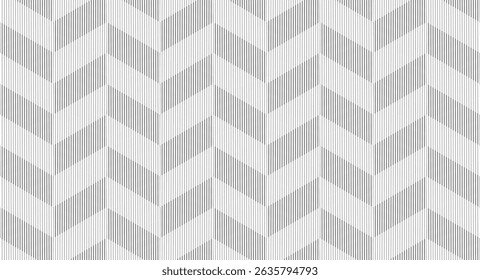 Black and white minimal linear geometric pattern design. Vector abstract background