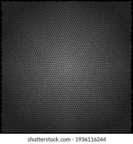 Black and white minimalistic honeycomb texture, mosaic flat vector illustration