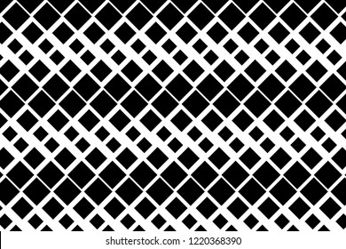 black and white mirage pattern abstract background It looks like tilt But it is exactly parallel