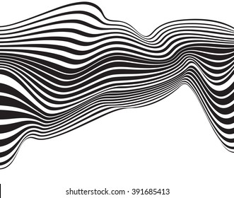 diseño óptico de banda ancha móvil en blanco y negro