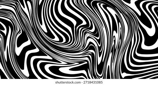 Fondo de mármol fluido moderno en blanco y negro. Abstractas diseño de pintura líquida.