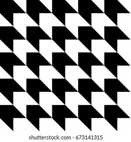 Black and white modern seamless pattern.