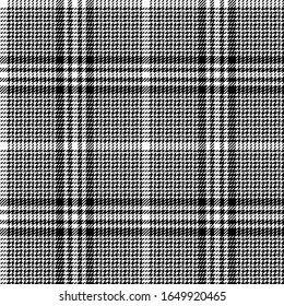 Black and White modern tartan plaid Scottish seamless pattern.Texture from plaid, tablecloths, clothes, shirts, dresses, jacket, skirt, paper, blankets and other textile products.