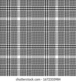 Black and White modern tartan plaid Scottish seamless pattern.Texture from plaid, tablecloths, clothes, shirts, dresses, jacket, skirt, paper, blankets and other textile products.