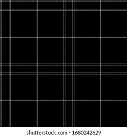Black and White modern tartan plaid Scottish seamless pattern.Texture from plaid, tablecloths, clothes, shirts, dresses, paper, bedding, blankets and other textile products.