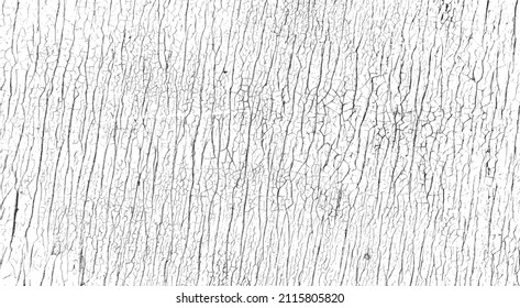 Patrón monocromo blanco y negro. Textura fría de grietas, manchas, arañazos, salpicaduras para impresión y diseño.  EPS10 vectores.