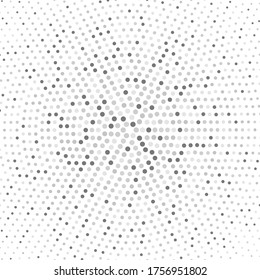 Monocromo blanco y negro Modelo de semitono de fondo ilustración vectorial