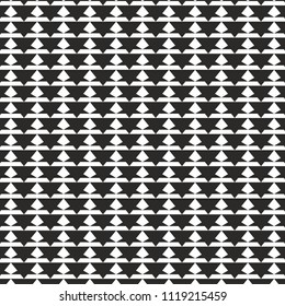 black and white monochrome halftone triangle zigzag pattern vector background for web and print