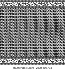 black and white monochrome Pattern vector design for textile, banner, background, fabric printing, notebook covers, printing, posters, flyer, websites, clothing, B W, wrapping paper, gift paper, tile