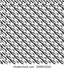 Black and white, monochrome seamlessly repeatable geometric pattern, texture, background, backdrop
