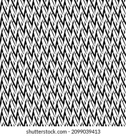 Black and white, monochrome seamlessly repeatable geometric pattern, texture, background, backdrop