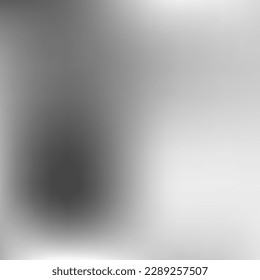 Black White Monochrome Trendy Gradient Mesh. Empty Liquid Metallic Silver Gradient Background. Grey Dark Smooth Digital Design Picture. Watercolor Aluminium Vector Minimal Blurry Background.