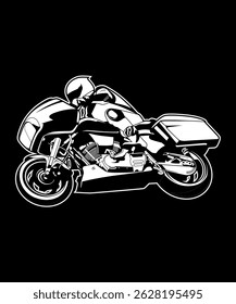 Black and white motorcycles 03