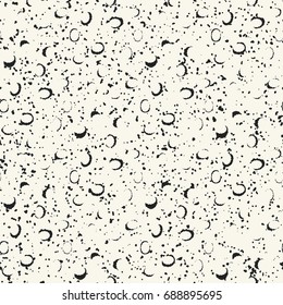 Black And White Mottled Subtle Dot Pattern
