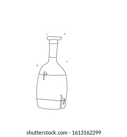 black and white multi and mega alcohol bottle cut out