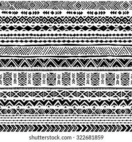 hipster tribal patterns