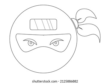 7,396 Ninja face logo Images, Stock Photos & Vectors | Shutterstock