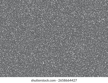 Textura de ruido blanco y negro: fondo de Vector estático abstracto.