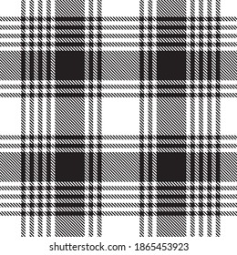 Black and White Ombre Plaid textured seamless pattern suitable for fashion textiles and graphics