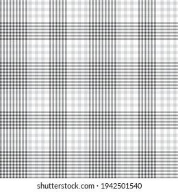 Black and White Ombre Plaid textured seamless pattern suitable for fashion textiles and graphics