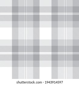 Black and White Ombre Plaid textured seamless pattern suitable for fashion textiles and graphics