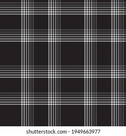 Black and White Ombre Plaid textured seamless pattern suitable for fashion textiles and graphics