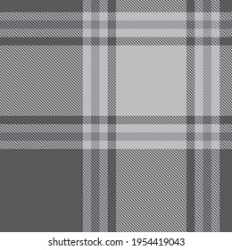 Black and White Ombre Plaid textured seamless pattern suitable for fashion textiles and graphics