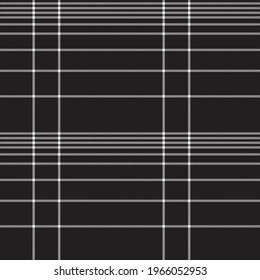 Black and White Ombre Plaid textured seamless pattern suitable for fashion textiles and graphics