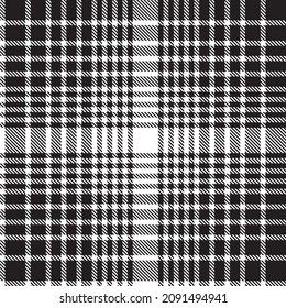 Black and White Ombre Plaid textured seamless pattern suitable for fashion textiles and graphics