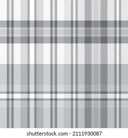 Black and White Ombre Plaid textured seamless pattern suitable for fashion textiles and graphics