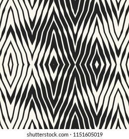 Black And White Optical Graphic Pattern