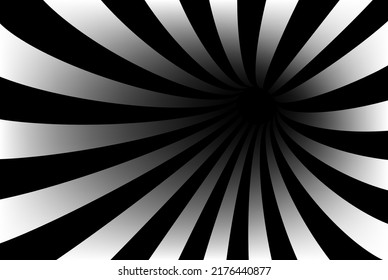 Schwarz-Weiß-optische Täuschung. Abstrakter Hintergrund