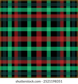 Black, white, and orange set vector seamless check plaids pattern.