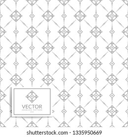 Black and white ornamental seamless pattern. Vintage vector, luxury elements. Great for fabric, invitation, flyer, menu, brochure, background, wallpaper, decoration, packaging or any desired idea.