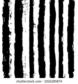 black and white paint lines Seamless pattern. vector striped graphic background. ink brush strokes. grunge stripes, trendy hipster paintbrush line. stripes backdrop 