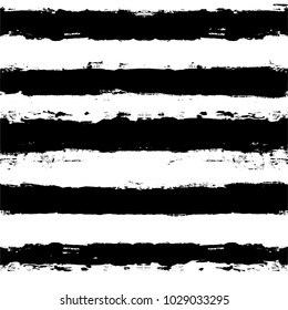 black and white paint lines Seamless pattern. vector striped graphic background. ink brush strokes. grunge stripes, trendy hipster paintbrush line. stripes backdrop 