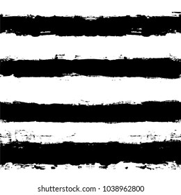 black and white paint lines Seamless pattern. vector striped graphic background. ink brush strokes. grunge stripes, trendy hipster paintbrush line. stripes backdrop 