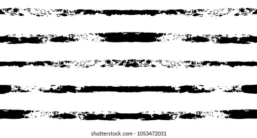 black and white paint lines Seamless pattern. vector striped graphic background. ink brush strokes. grunge stripes, trendy hipster paintbrush line. stripes backdrop 