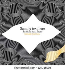 black white pattern with abstract lines